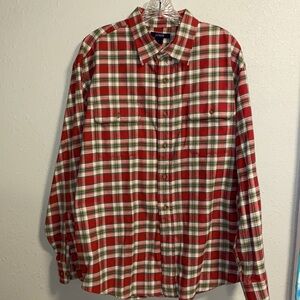 J. Crew Plaid Button Down Flannel shirt